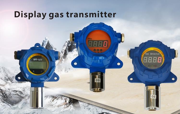 Stasjonær gassdetektor lpg gass detektor monitor sender med 4-20mA og RS485 f...