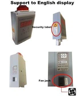Wall Mounted Fixed Ozone O3 Gas Detector Meter